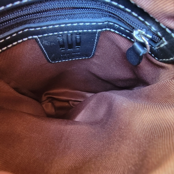 Cowhide Leather Crossbody Bag - Picture 4 of 7